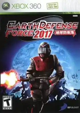 Earth Defense Force 2017 (USA) box cover front